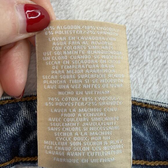 Kut From the Kloth Sz 4 Denim Jeans Kelsey High Rise Ankle Flare Wide Hem - Picture 10 of 16